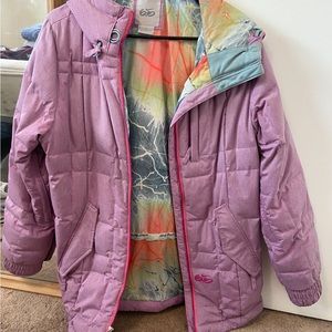 Nike 6.0 Purple Puffer Coat